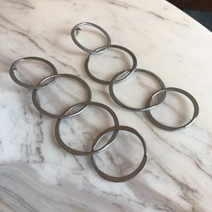 Urban Outfitters Dangling Hoop Earrings